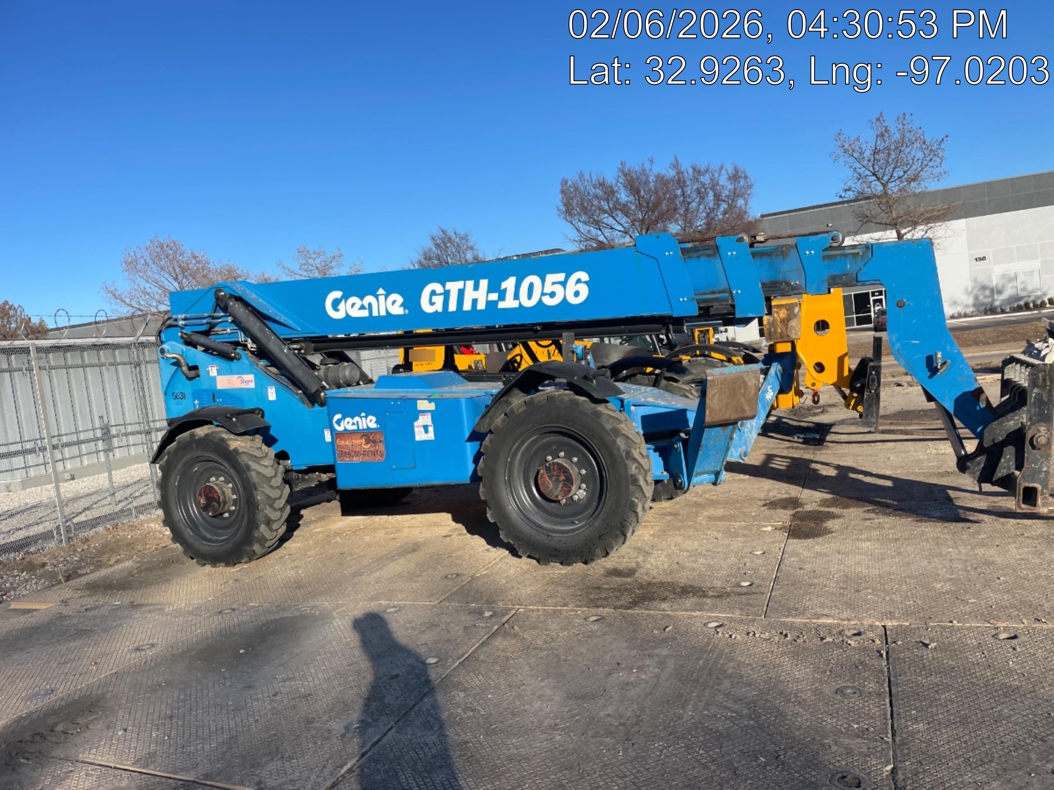 2017 GENIE GTH-1056