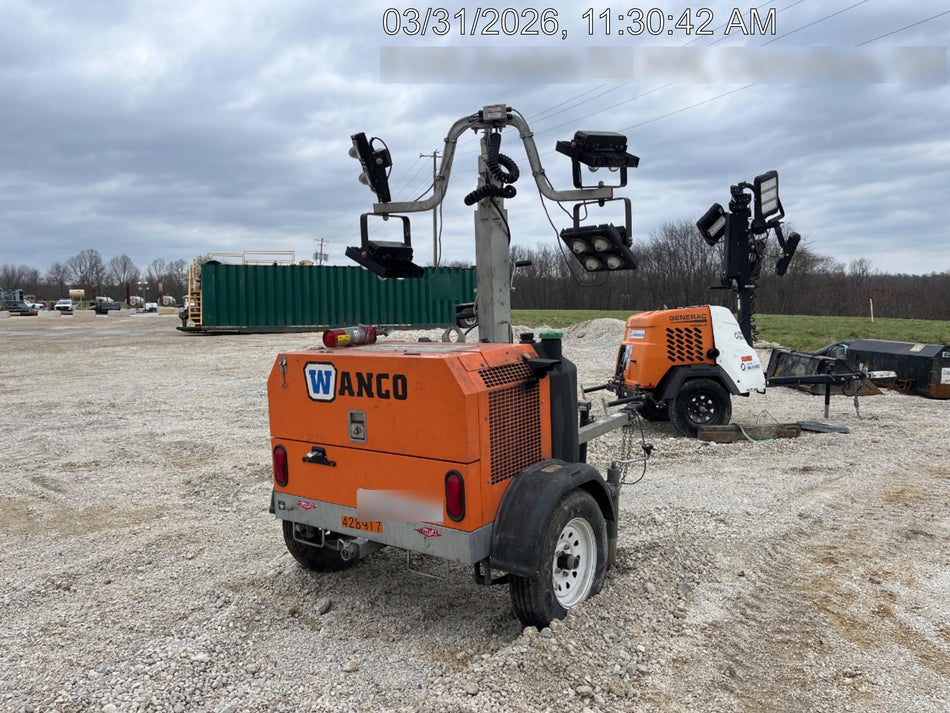 2024 Wanco WLTT-4MM4K Diesel, Deep Sea Controller, Shore Power Plug, Auto Start, (4) 350W LED Floodlights, 4kW Generator, 60 Gal Fuel Tank, 2" Ball, T3