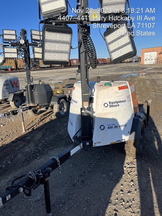 2023 Generac MLT2 Diesel, Flex Switch 120V Input, Powerzone Controller, (4) 320W LED Lights, 4kW Generator, 39.9 Gal Fuel Tank, 2" Ball, T3