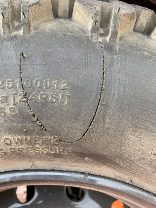 2022 Kubota RTV-X1140W-H Plastic Canopy, Windshield Acrylic Clear, LED Strobe Light, Wire Harness Kit, Back up Alarm