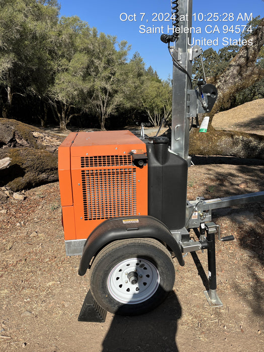 2024 Wanco WLTT-4MM4K Diesel, Deep Sea Controller, Shore Power Plug, Auto Start, (4) 350W LED Floodlights, 4kW Generator, 60 Gal Fuel Tank, 2" Ball, T3