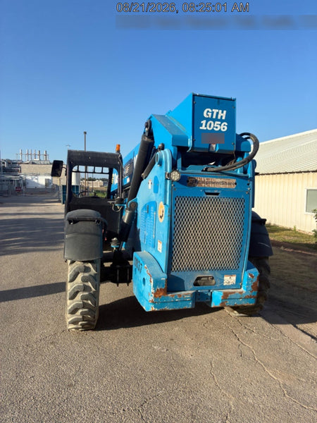 2018 Genie GTH-1056 GTH-1056 w/Open ROPS, FF Tires, Work Lights, 60" carriage/forks, cab mesh, beacon