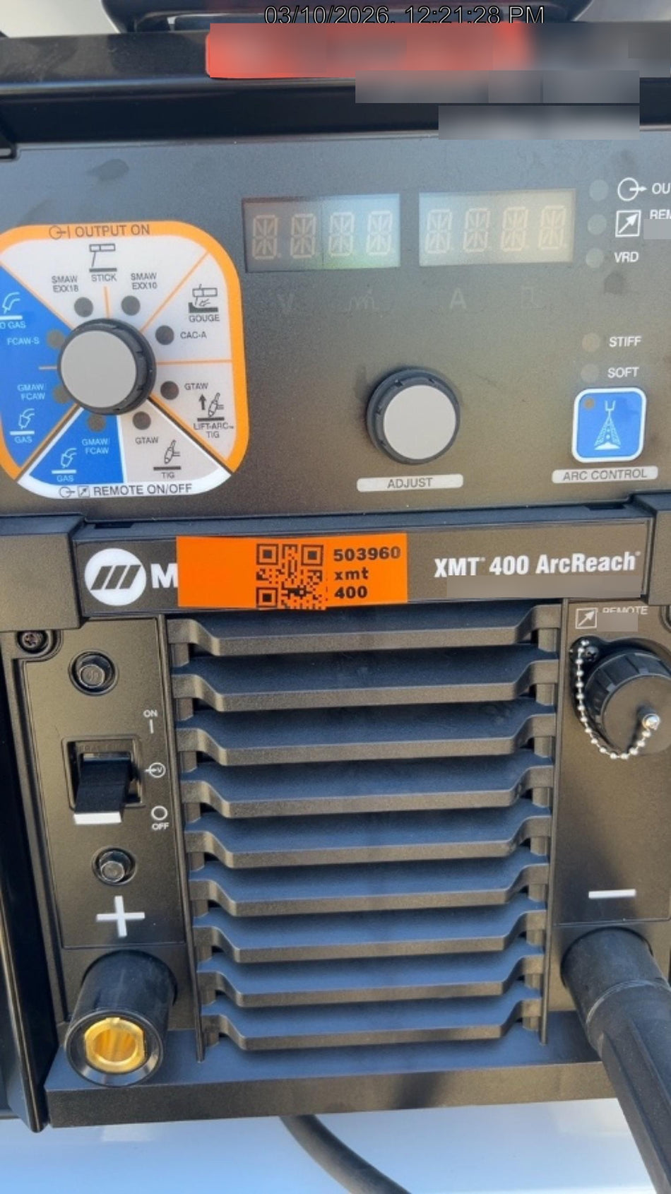 2025 MILLER ELECTRIC XMT 400