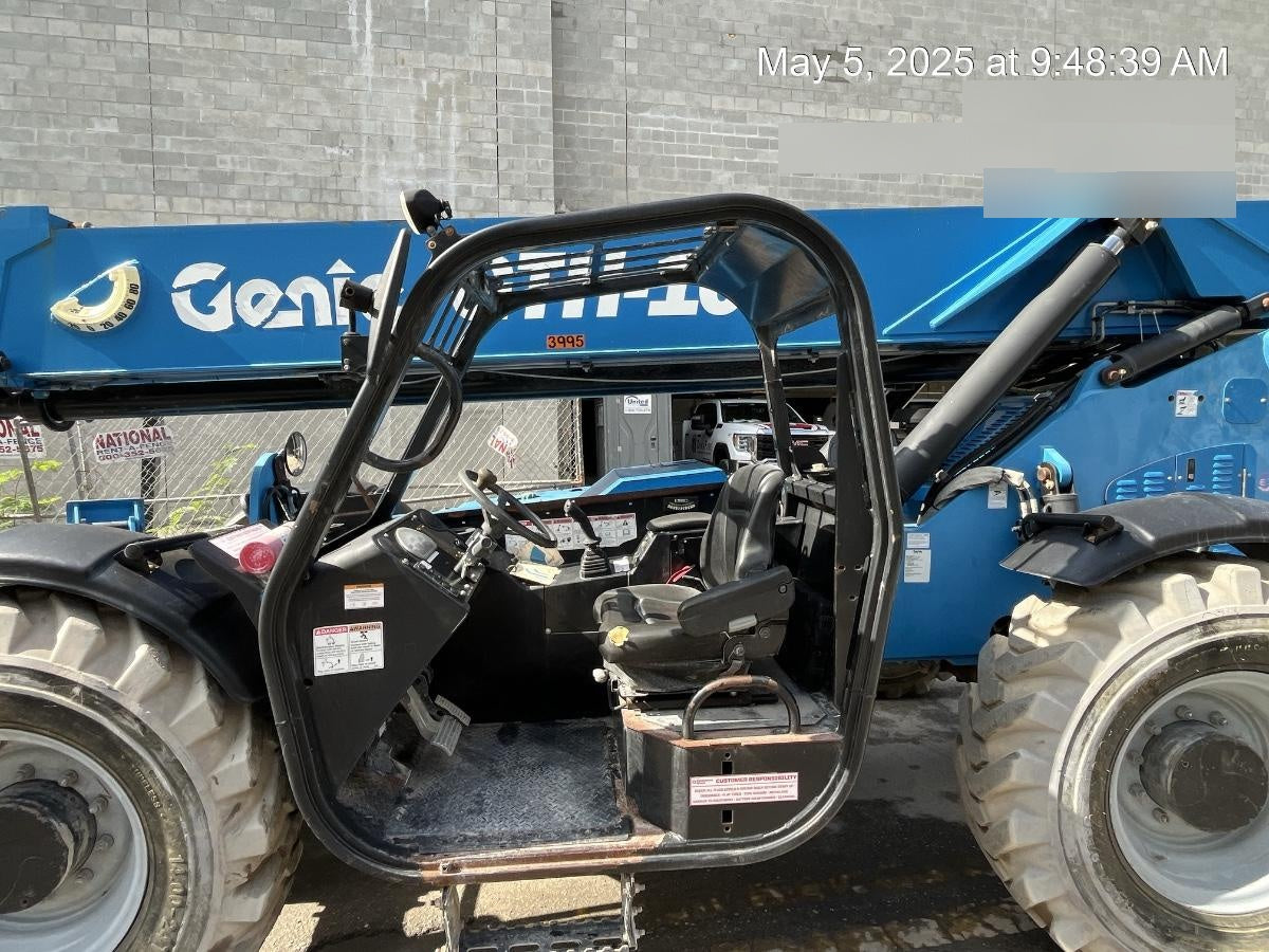2017 Genie GTH-1056 Genie GTH1056, Solid Tires, 60" carriage, Light Kit, Open ROPS