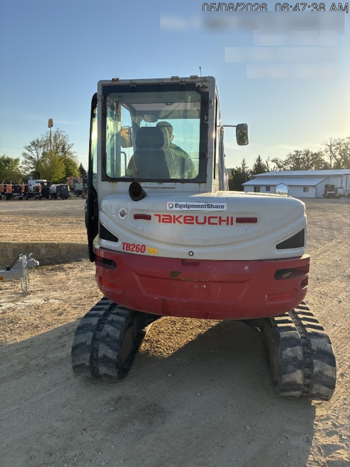 2021 TAKEUCHI TB260-CR