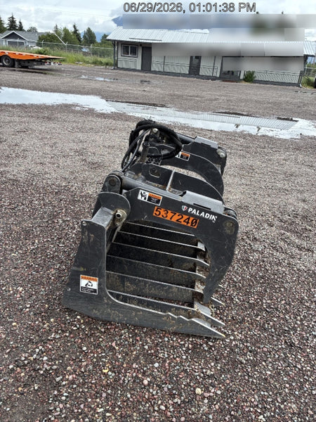 2025 PALADIN 72" Skeleton Grapple Bucket - Paladin