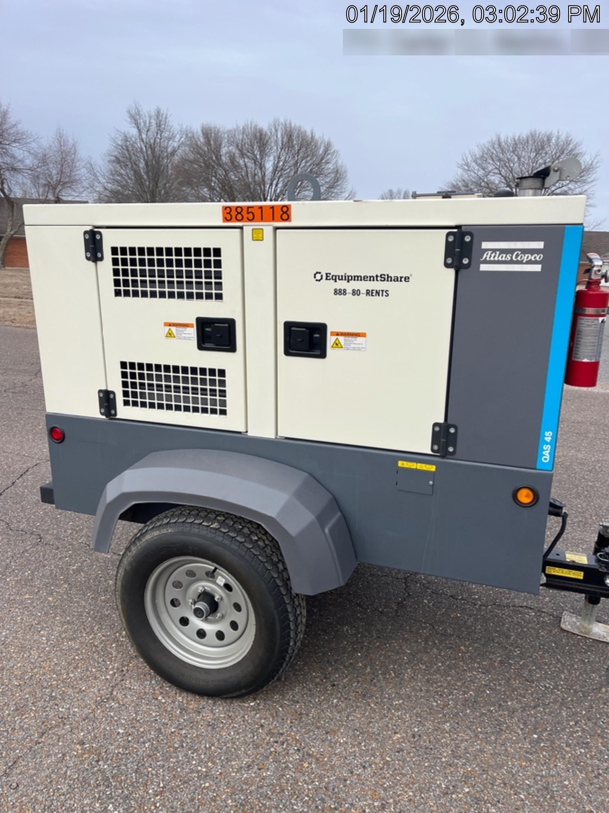 2023 ATLAS COPCO QAS45 CWK