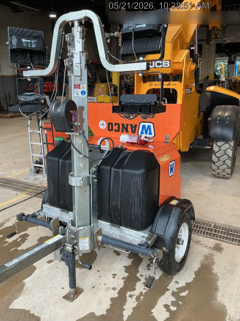 2023 Wanco WLTT-4MM4K Diesel, Deep Sea Controller, Shore Power Plug, Auto Start, (4) 350W LED Floodlights, 4kW Generator, 60 Gal Fuel Tank, 2" Ball, T3