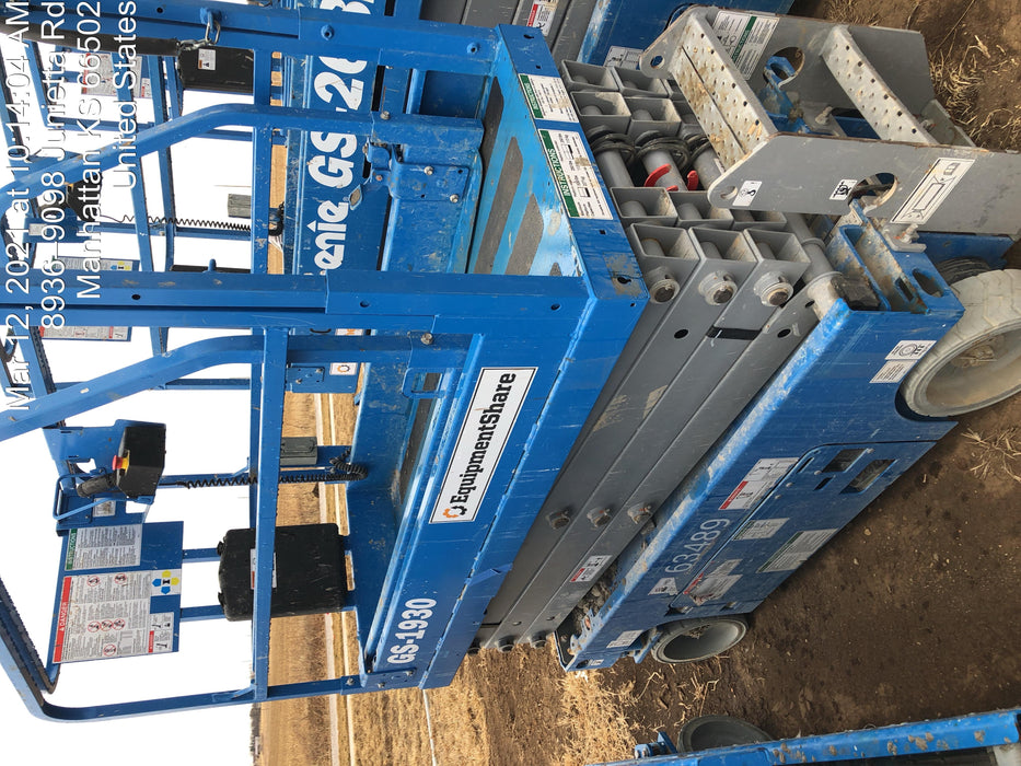 2020 Genie GS-1930 Standard Machine
