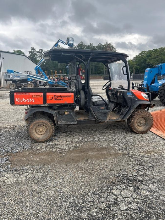 2022 Kubota RTV-X1140W-H Plastic Canopy, Windshield Acrylic Clear, LED Strobe Light, Wire Harness Kit, Back up Alarm