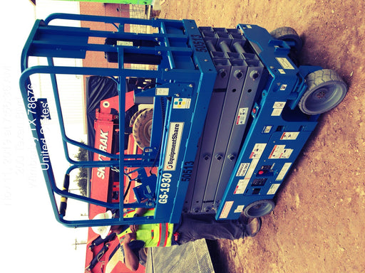 2019 Genie GS-1930 Fixed Rails with Chain Entry