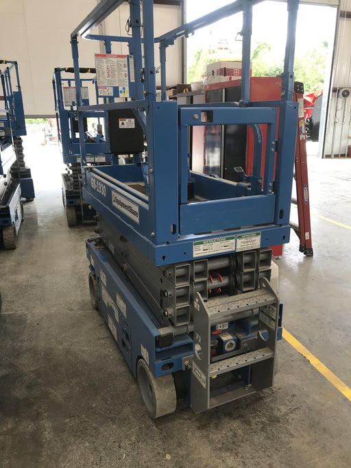 2020 Genie GS-1930 Solid Non Marking Tires, Beacon, Folding rails with half height swing gate