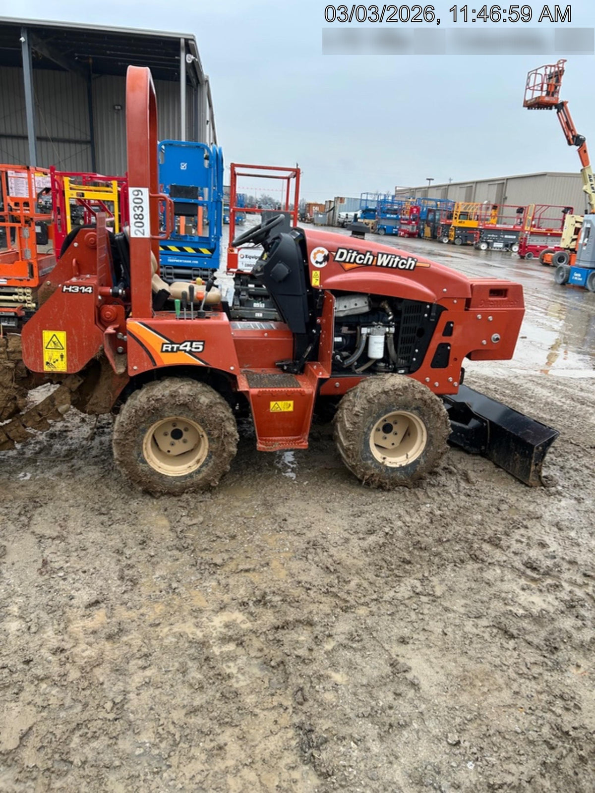 2022 DITCH WITCH RT45A