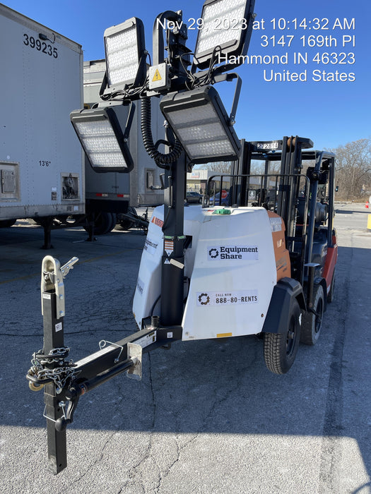 2023 Generac MLT2 Diesel, Flex Switch 120V Input, Powerzone Controller, 
(4) 320W LED Lights, 4kW Generator, 39.9 Gal Fuel Tank, 2" Ball, T3