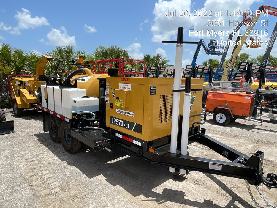 2022 Vac-Tron LP573XDT T4 Koehler Diesel Engine, 500 Gallon Debris Tank, x2 100 Gallon Water Tanks