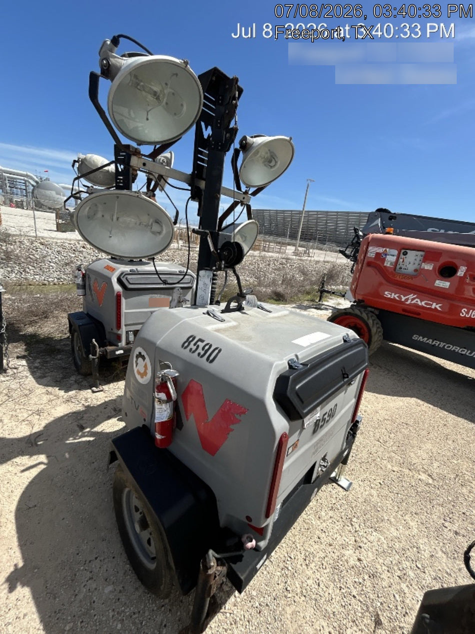 2018 Wacker Neuson LTV6L-MH Wacker Neuson LTV6L Towable Light Tower
