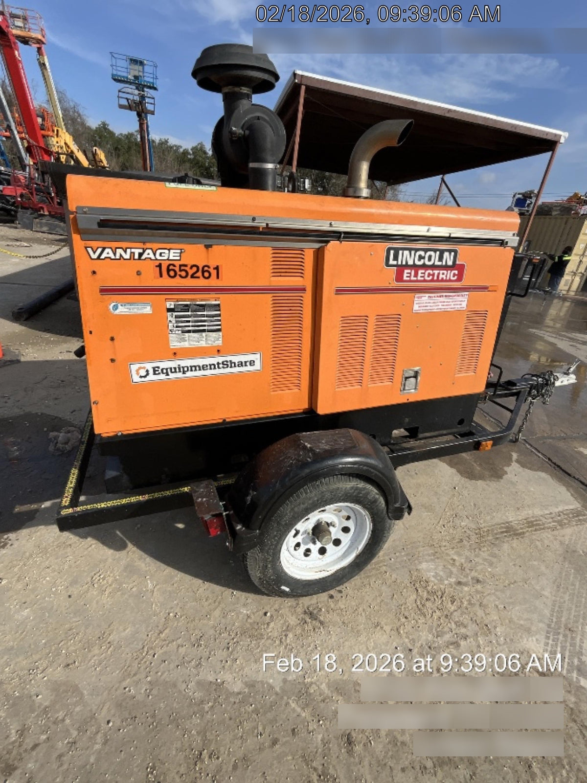 2021 LINCOLN ELECTRIC Vantage 549X