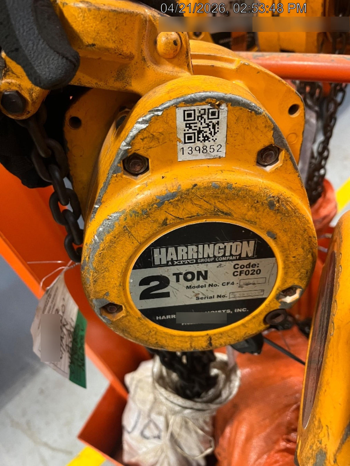 2021 HARRINGTON CF020-20