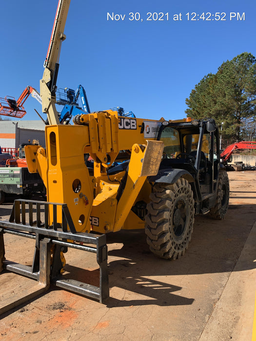 2020 JCB 510-56 Canopy, Solid Tires, Work Lights, Beacon, Aux Hydraulics, Back up Alarm, Lifting Eye, ES Decals