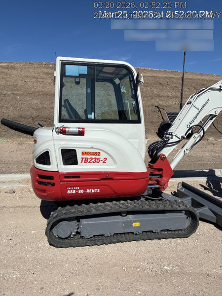 2025 TAKEUCHI TB235-2CR