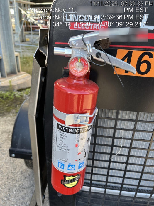 2024 Lincoln Electric LE400 Kubota V1505, Trlr, Cable Rack, Light Kit, ES Decals, T3