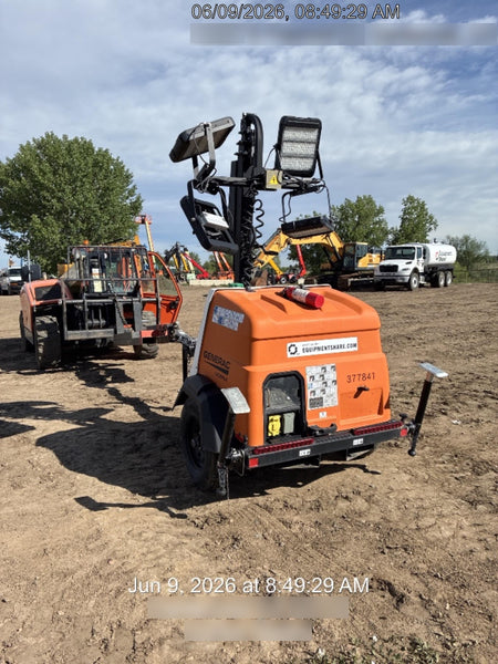 2023 Generac MLT2 Diesel, Flex Switch 120V Input, Powerzone Controller, 
(4) 320W LED Lights, 4kW Generator, 39.9 Gal Fuel Tank, 2" Ball, T3