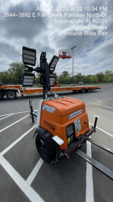 2023 Generac MLT2 Diesel, Flex Switch 120V Input, Powerzone Controller, (4) 320W LED Lights, 4kW Generator, 39.9 Gal Fuel Tank, 2" Ball, T3