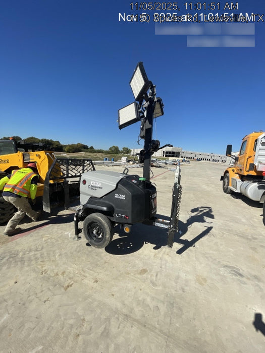 2024 Wacker Neuson LTT4 Diesel, Kohler KDW702, Deep Sea Controller, Auto Start, LED 320W, Bypass Outlet, T3