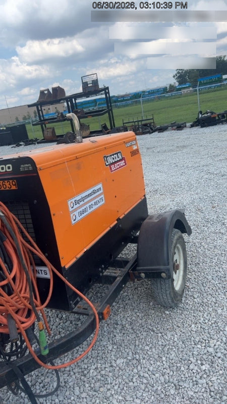 2022 Lincoln Electric LE400 Kubota V1505, Trlr, Cable Rack, Light Kit, ES Decals, T3