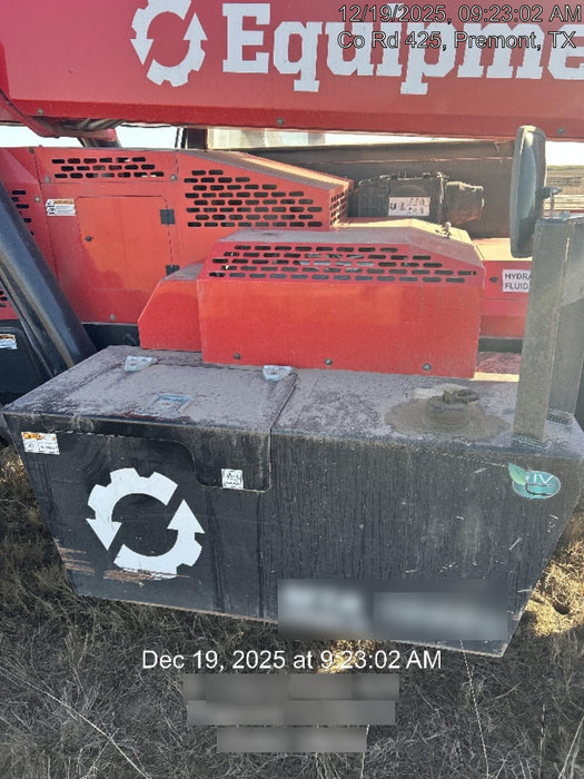 2019 Manitou MTA10055 Cab/Heat/Air, 120 HP, Solid Tires, Work Lights, Lift Hook, Auxiliary Hydraulics 66" Carriage and 60" Forks