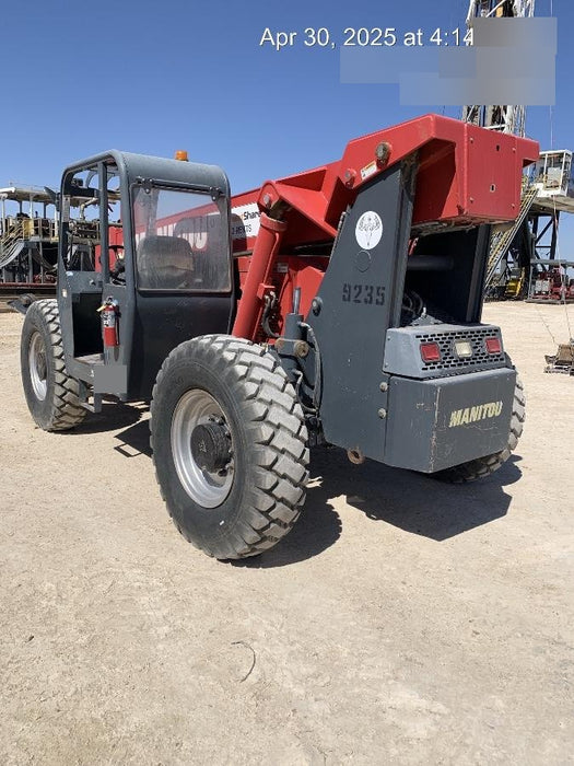 2018 Manitou 12042 Manitou MTA 12042 w/Open ROPS, Work Lights/Strobe, Aux Hyd, Solid Tires, Lift Hook, 66" Carriage, 72" Forks, Outriggers