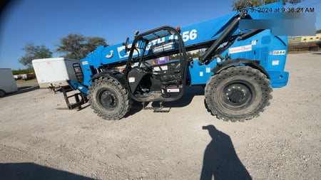 2017 Genie GTH-1056 Genie GTH1056, Solid Tires, 60" carriage, Open ROPS