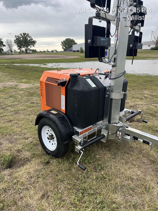2024 Wanco WLTT-4MM4K Diesel, Deep Sea Controller, Shore Power Plug, Auto Start, (4) 350W LED Floodlights, 4kW Generator, 60 Gal Fuel Tank, 2" Ball, T3
