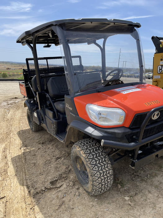 2022 Kubota RTV-X1140W-H Plastic Canopy, Windshield Acrylic Clear, LED Strobe Light, Wire Harness Kit, Back up Alarm