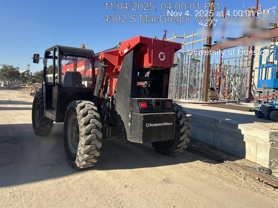 2019 Manitou MTA10055 Canopy, 120 HP, Solid Tires, Work Lights, Lift Hook, Auxiliary Hydraulics, 66" Carriage and 60" Forks