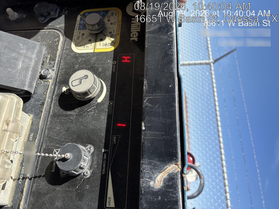 2020 Miller Electric BIG BLUE 400 Trailer Mounted Welder