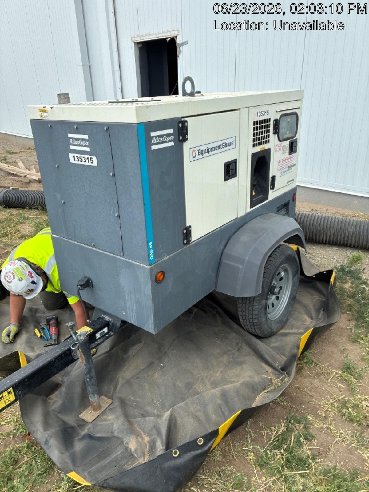 2021 ATLAS COPCO QAS45