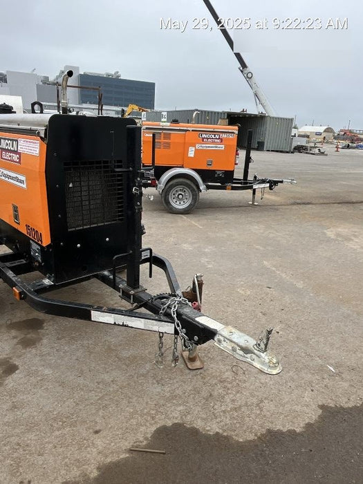 2021 Lincoln Electric Vantage 322 Vantage 322 Ready Pak 3 w/ Telematics & Decals, ORANGE (includes trailer, cable rack, fender light kit)