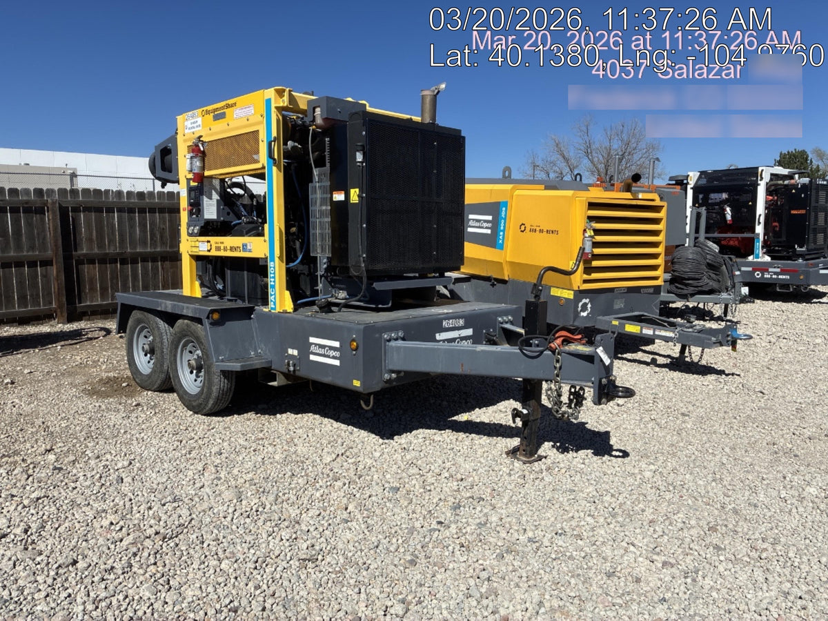 2022 ATLAS COPCO PAC H108 JD