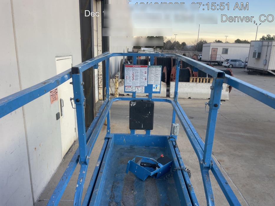 2018 Genie GS-3232 Genie GS-3232 w/Folding rails, Half height swing gate