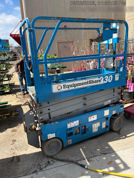 2018 Genie GS-1930 Genie GS-1930 w/Fixed Rail, Chain Entry