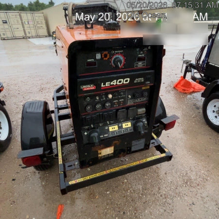 2022 Lincoln Electric LE400 Kubota V1505, Trlr, Cable Rack, Light Kit, ES Decals, T3