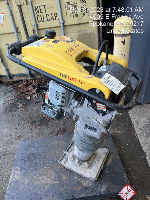2021 WACKER NEUSON BS60-4As