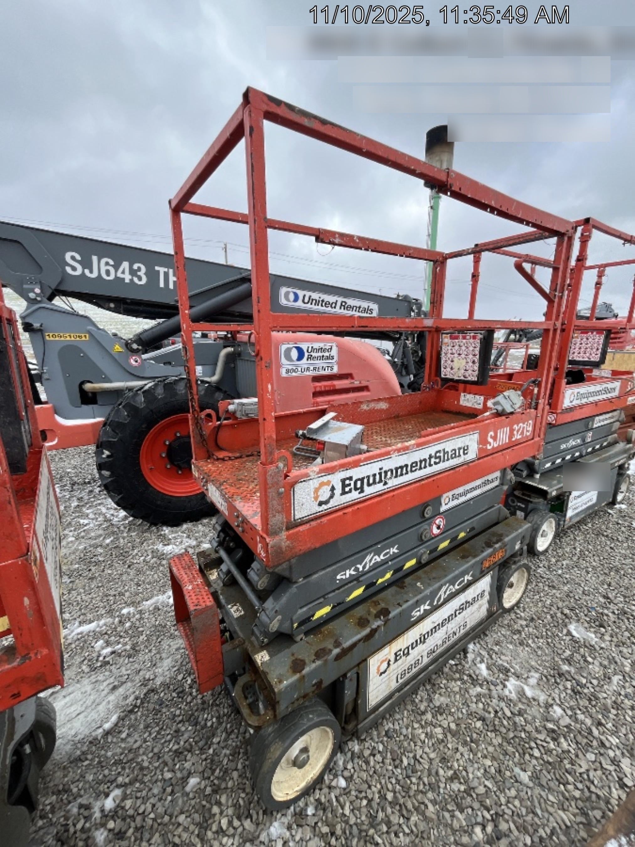 2019 Skyjack SJIII-3219 Standard w/Trojan Batteries