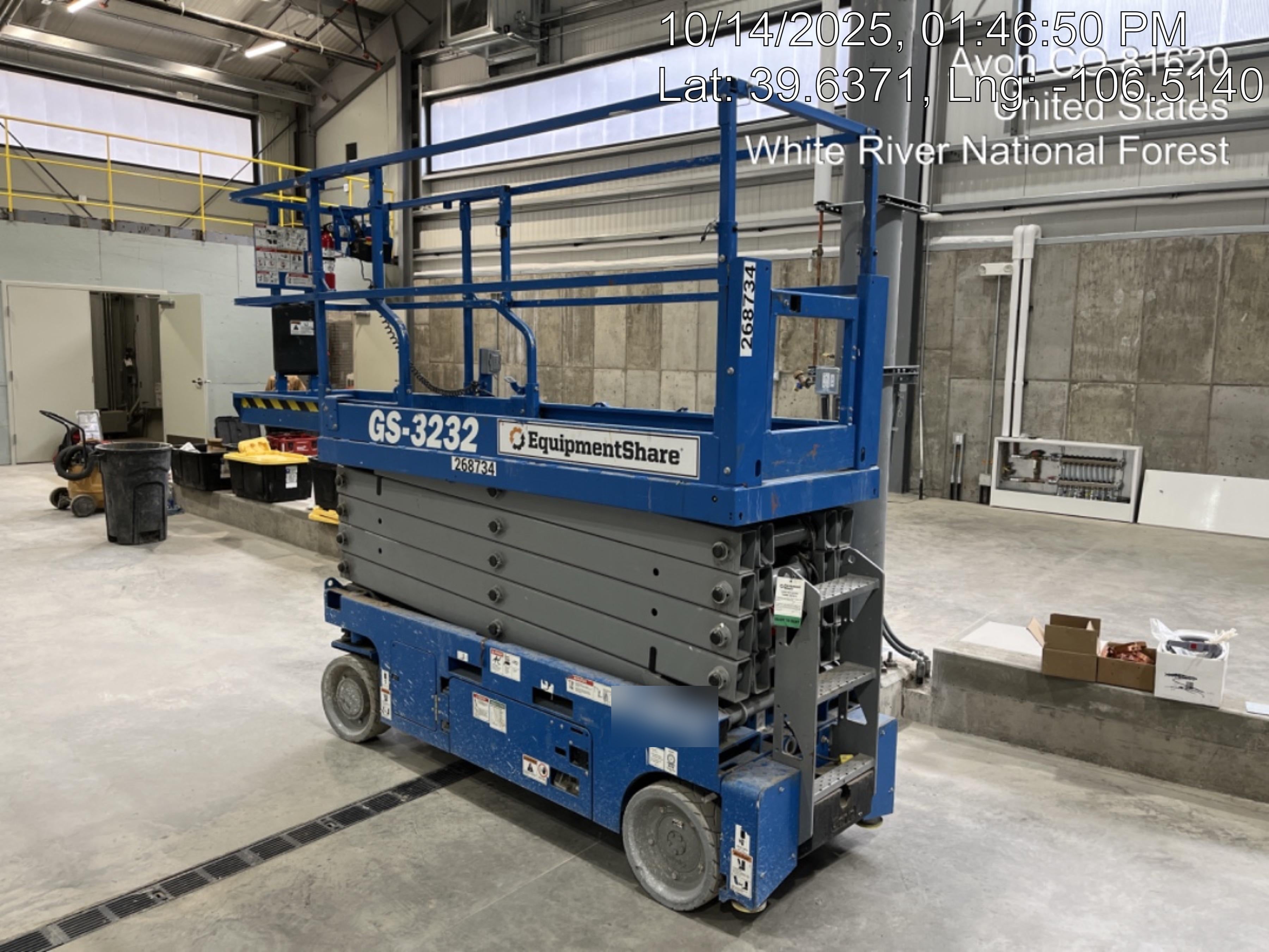 2019 Genie GS-3232 Standard Options