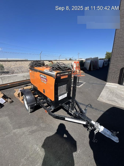 2021 Lincoln Electric Vantage 322 Vantage 322 Ready Pak 3 w/ Decals, ORANGE (includes trailer, cable rack, fender light kit) NO Telematics