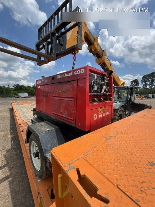 2024 Shindaiwa DGW400MDL Kubota D902 Engine, 23 HP, Dual Op Welder, Wire, Arc, Droop Stick, Tig, and CC Stick Functionality, Simulphase, 3 Phase and 1 Phase Gen Output, Single Axle NB Trlr, Slr Trckl Chrg 12V 12W, Fire Ext