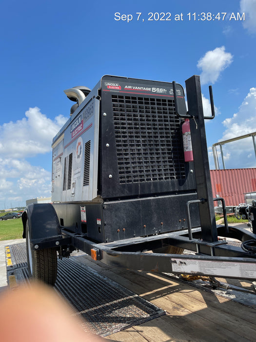 2021 Lincoln Electric Air Vantage 566 Air Vantage 566X Ready Pak 3 (includes trailer, cable rack, fender light kit); no telematics