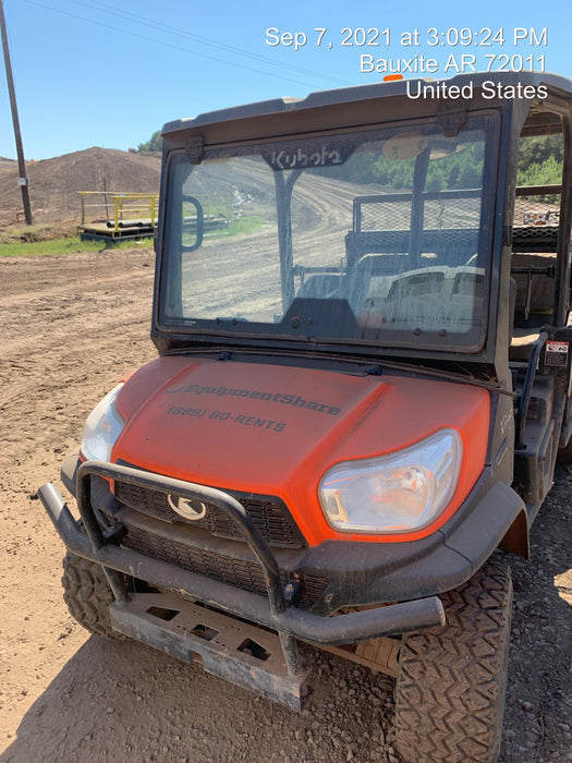 2019 Kubota RTV-X1140W-H 4wd Utility Cart, 4 Seat, Diesel, LED Strobe, Windshield Tempered Glass, Plastic Canopy, Wire Harness Kit, Backup Alarm