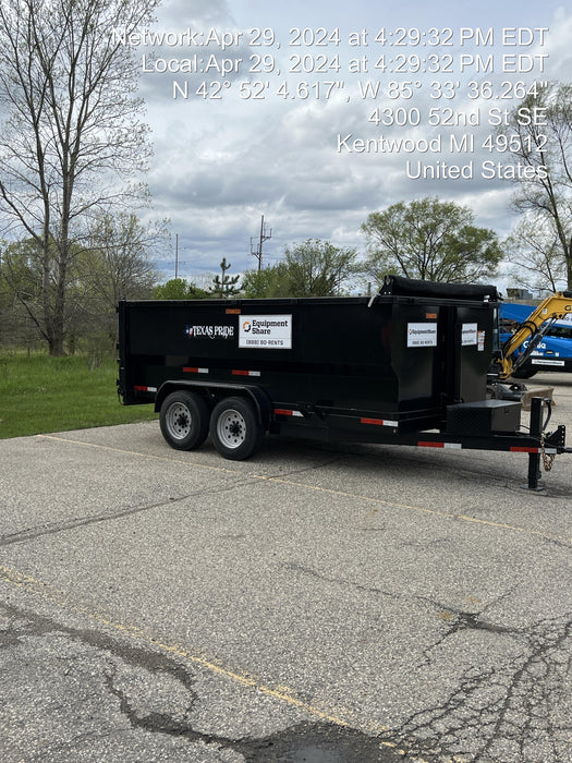 2024 TEXAS PRIDE TRAILERS DT714416KBP